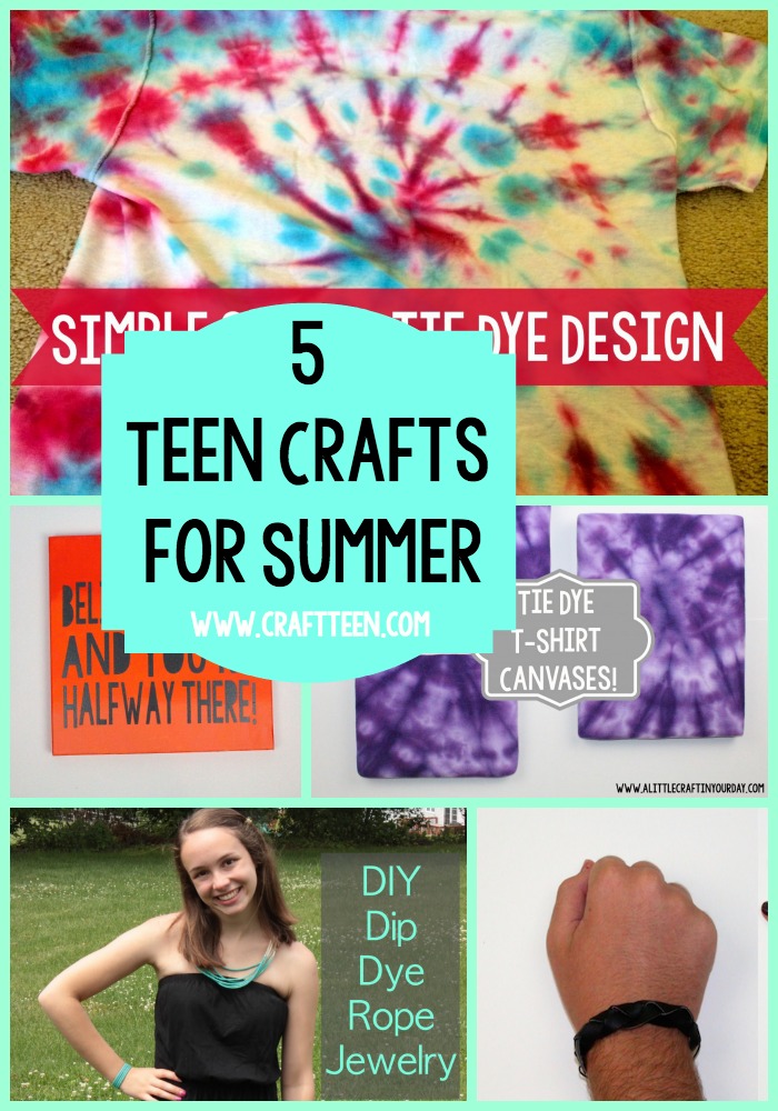 5 Teen Crafts for Summer .jpg