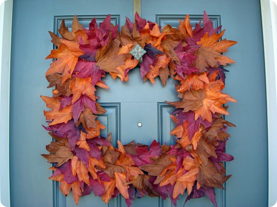 Thrifty Decor Chick: A dollar store fall wreath