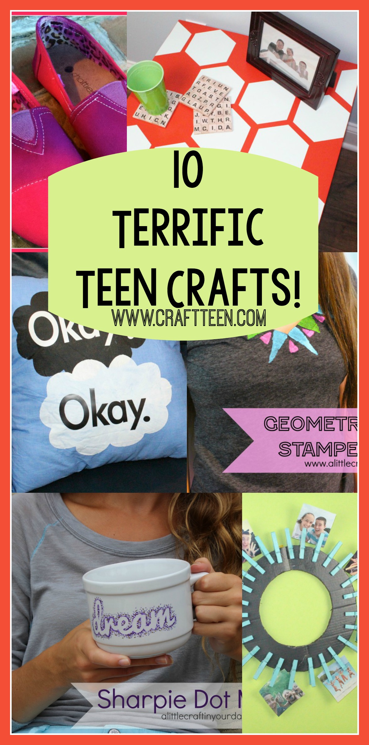 10 Terrific Teen Crafts!